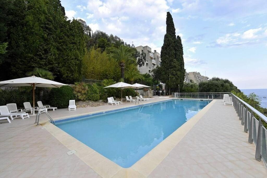 Grand Bleu, Appartamento Vista Mare E Monaco Roquebrune-Cap-Martin Exterior photo