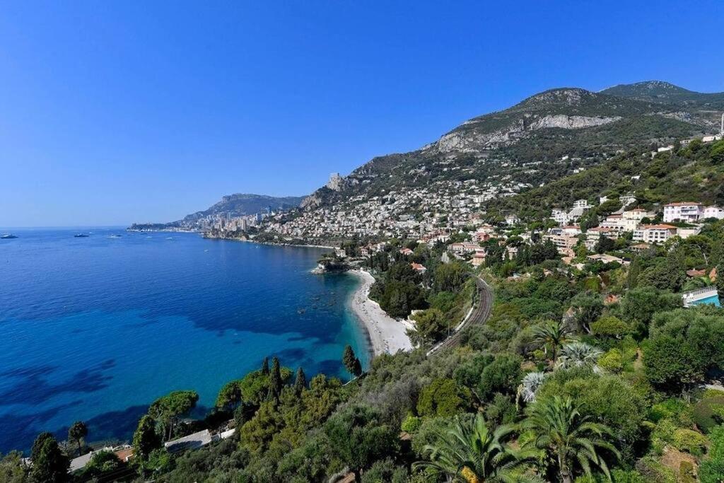 Grand Bleu, Appartamento Vista Mare E Monaco Roquebrune-Cap-Martin Exterior photo