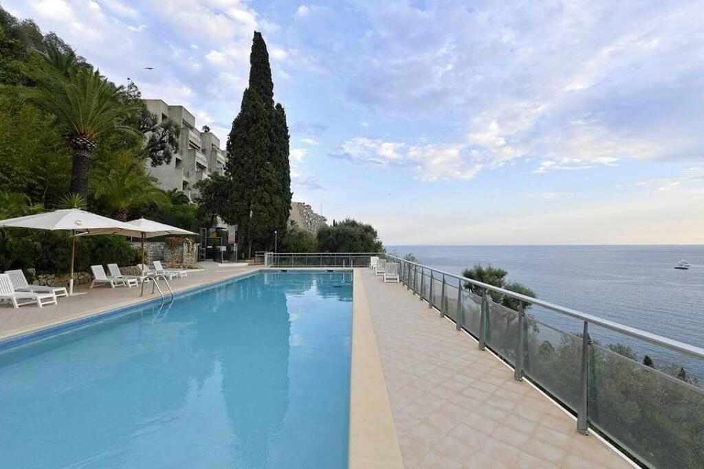 Grand Bleu, Appartamento Vista Mare E Monaco Roquebrune-Cap-Martin Exterior photo